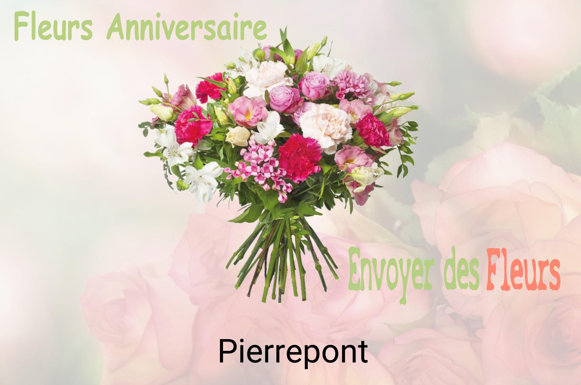 Bouquet de fleurs d’anniversaire livré à Pierrepont