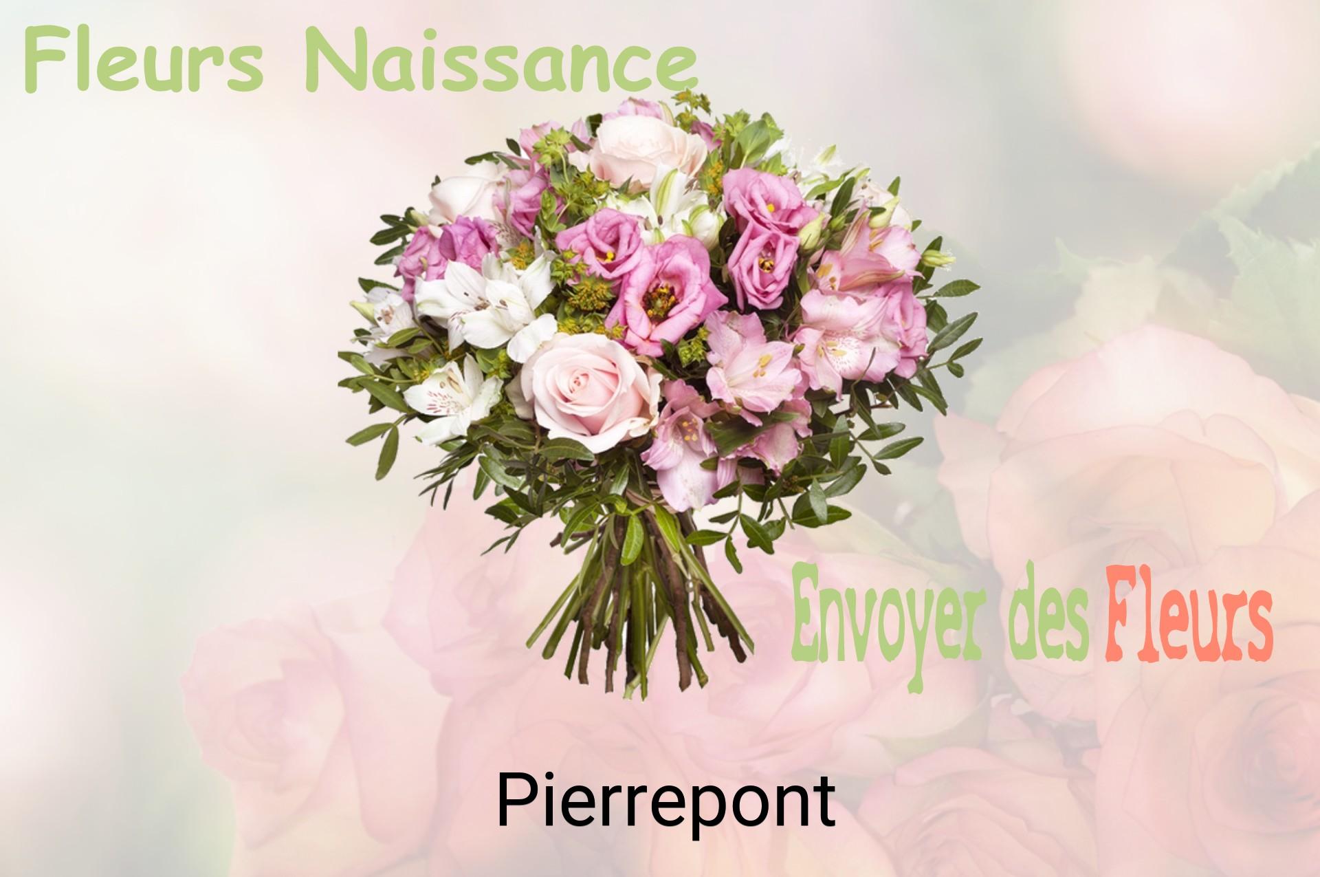 Bouquet de fleurs de naissance livré à Pierrepont